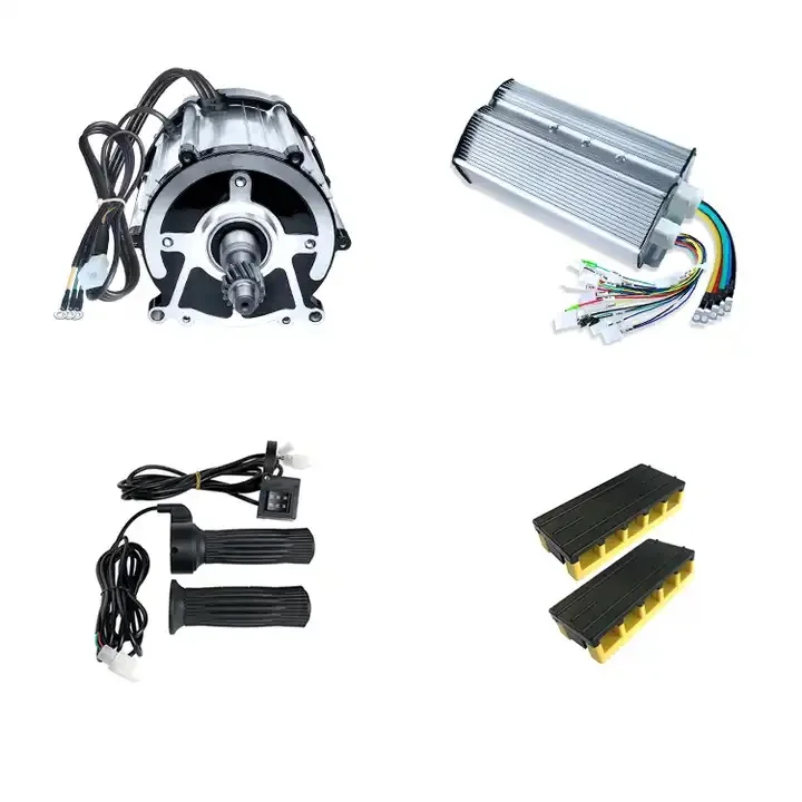 1000W 1800W 48V 60V 72V Средний мотор комплект для трехколесного велосипеда