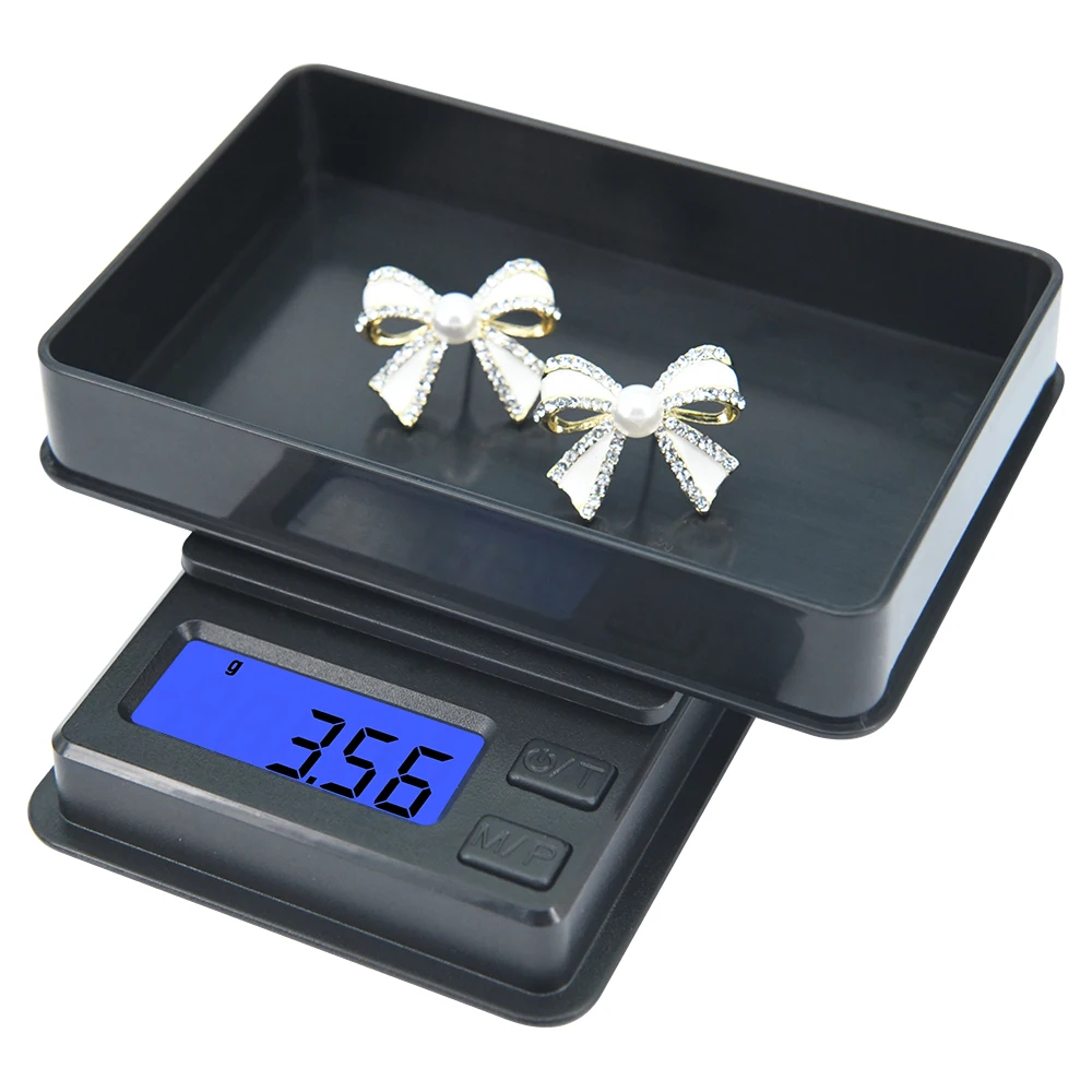 New A mazon Mini Electronic pocket Scale Jewelry Tools Gold Tea Carats Weighing LCD Display 0.01g Accuracy 500g Electric scales