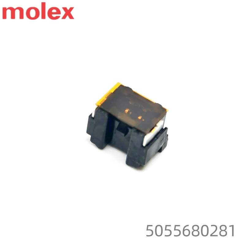 Genuine 1.25mm SMD Molex Connector 5055680281 Wire to Board 2 Pin Male PCB Surface Mount Black Header for Sale