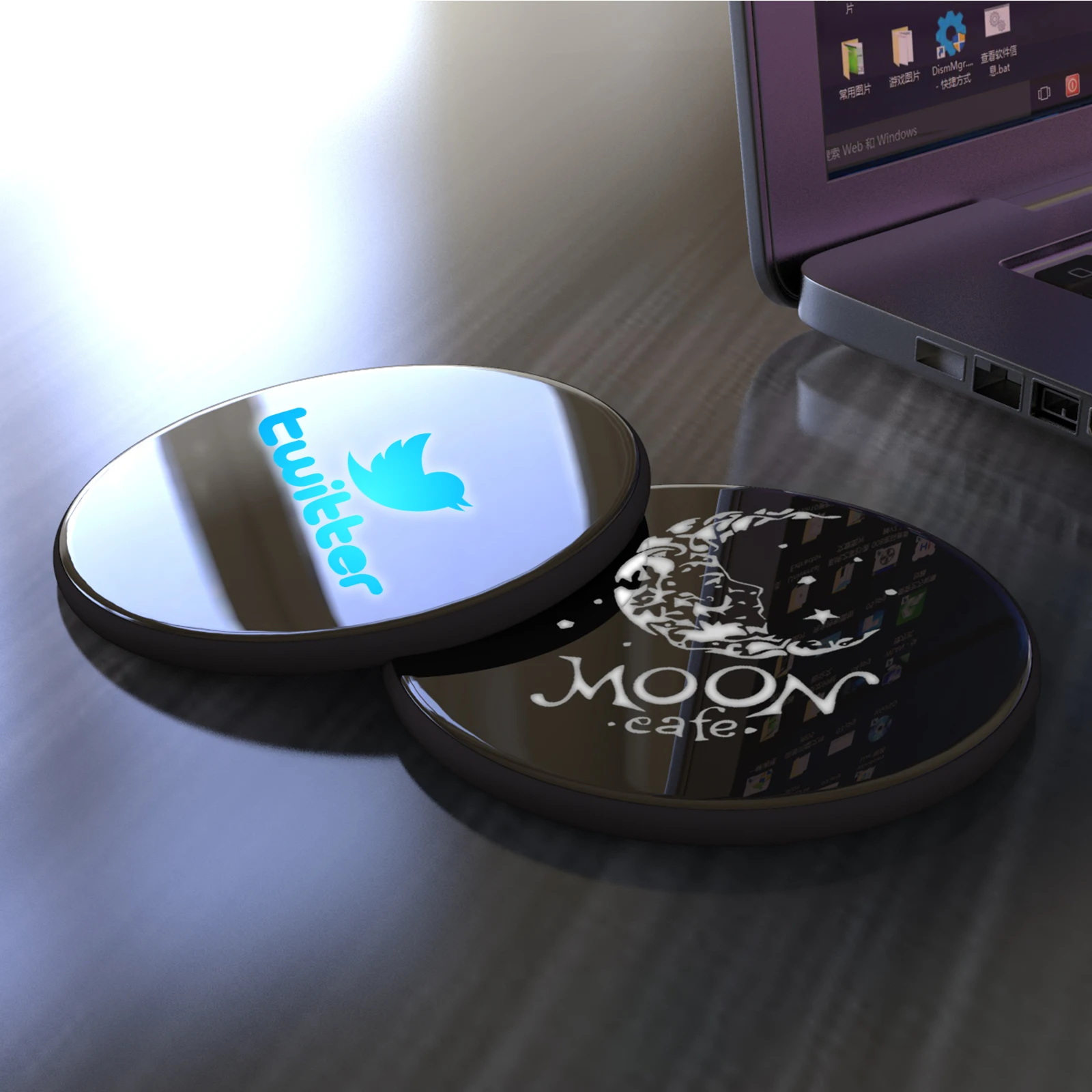 Direct Factory ODM OEM Customized Glowing Color Logo Wireless Charger Mobile Phone 15W Fast Charging Wireless Charger For Gift