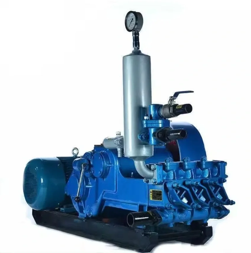 BW250/450/850 горизонтальный трехцилиндровый поршневой одноактный поршневой буровой насос цена для буровых установок для водяных скважин