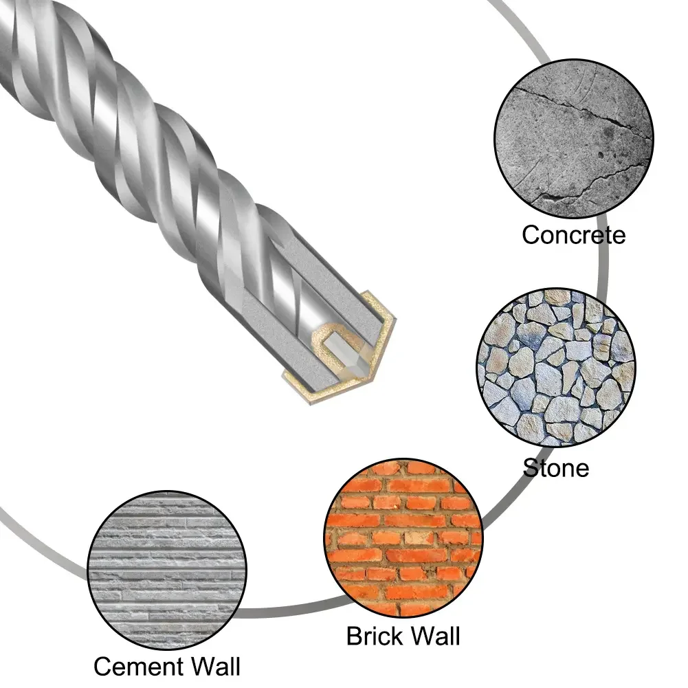Буровое долото YG8C сверло для кирпичной кладки с твердосплавным наконечником