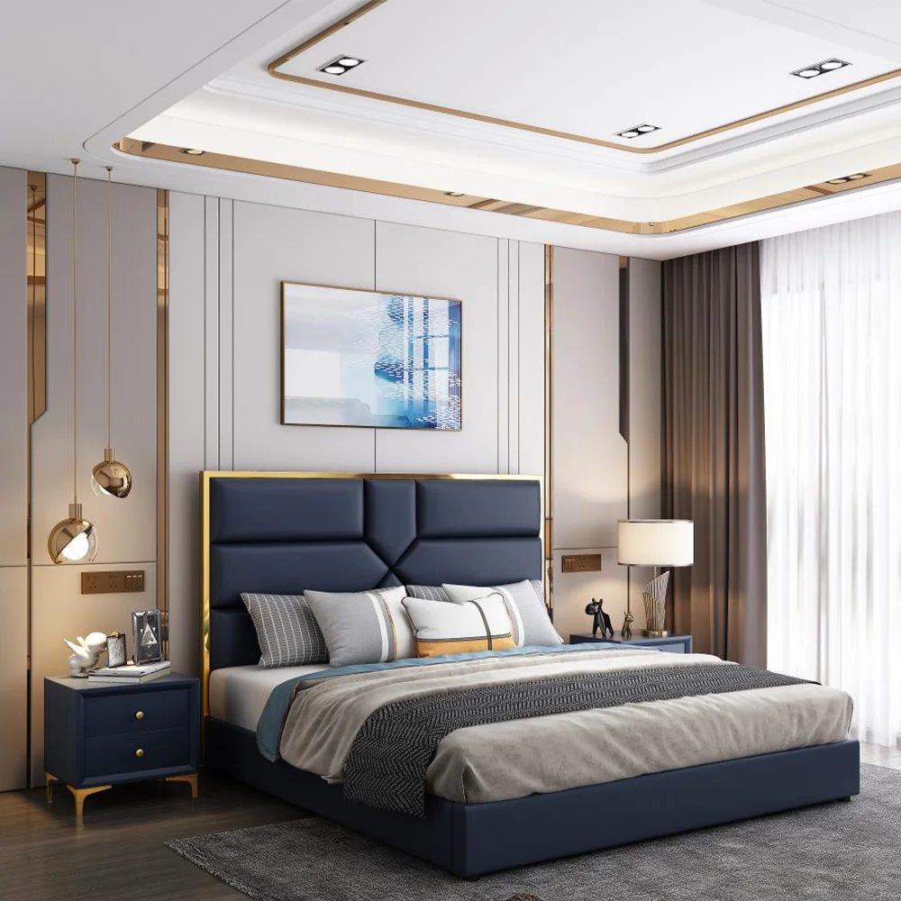 Hot selling SOFT Beds Double Queen Storage Italian Sexy Bed