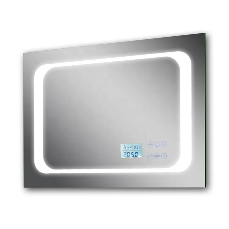 Touch Screen LED Backlit light Smart bathroom Mirror with Bluetooth player