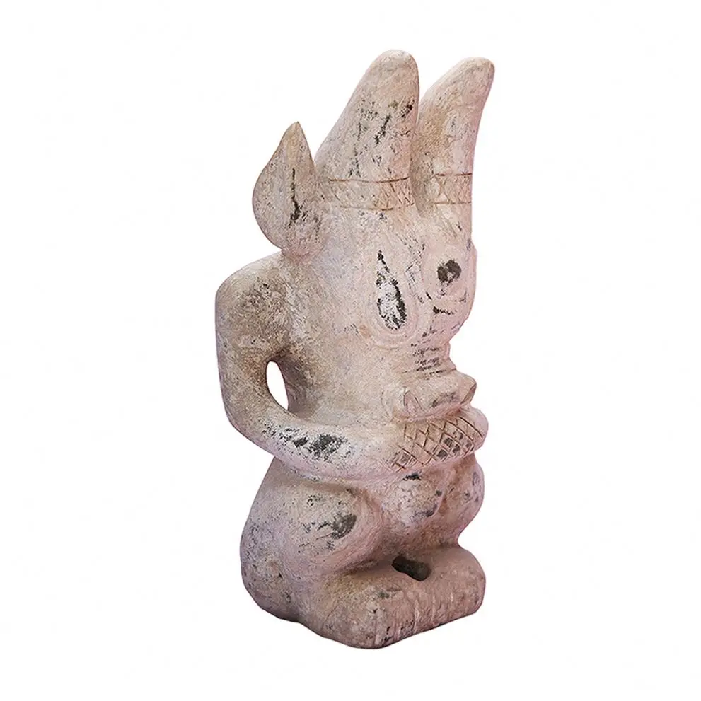 
our factory large supply ancient style New style Very unique jade sun people statue 