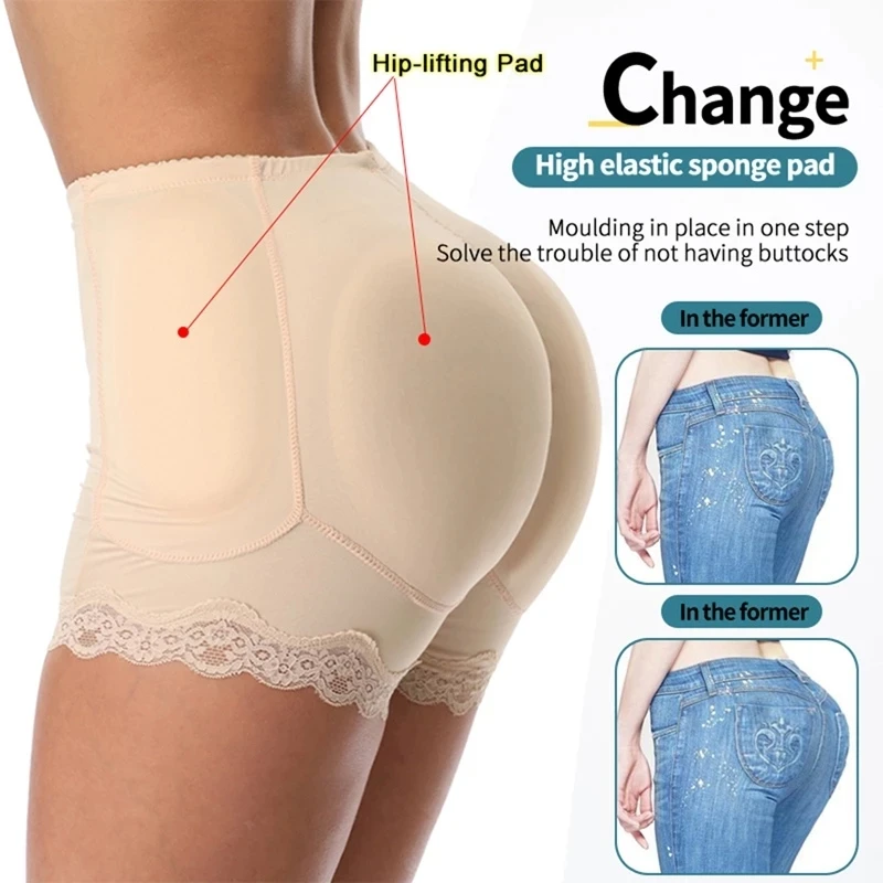 S-6XL Sexy Women Pads Enhancers Ass Hip Butt Shapers Control Panties Padded Slimming Underwear Enhancer Hip Pads Pant