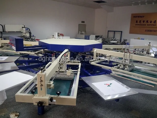 Best Price 6 Color Automatic Octopus Printing Machine For T shirt