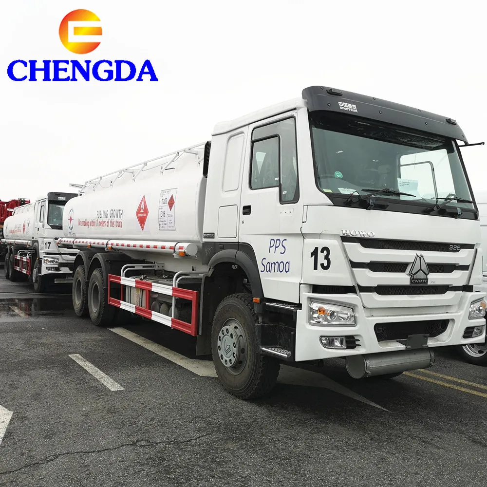Used 336Hp 20000L 6x4 Sinotruk Howo Fuel Tanker Truck for Sale