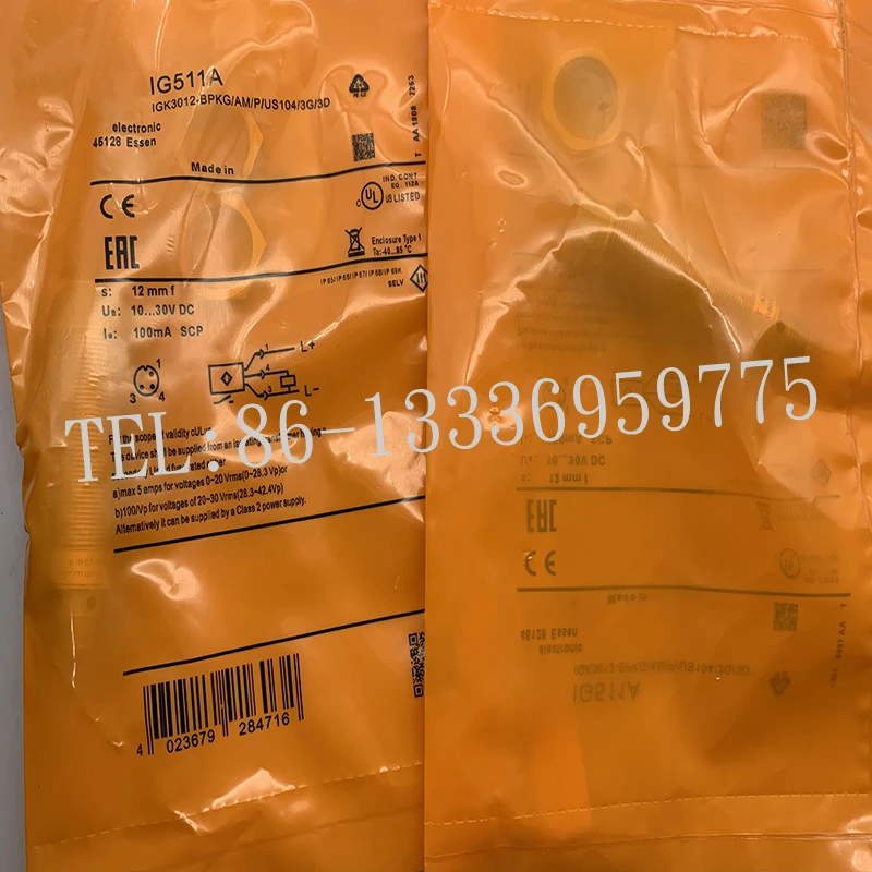 High quality IG511A IG510A all-new inductive sensor 100% original