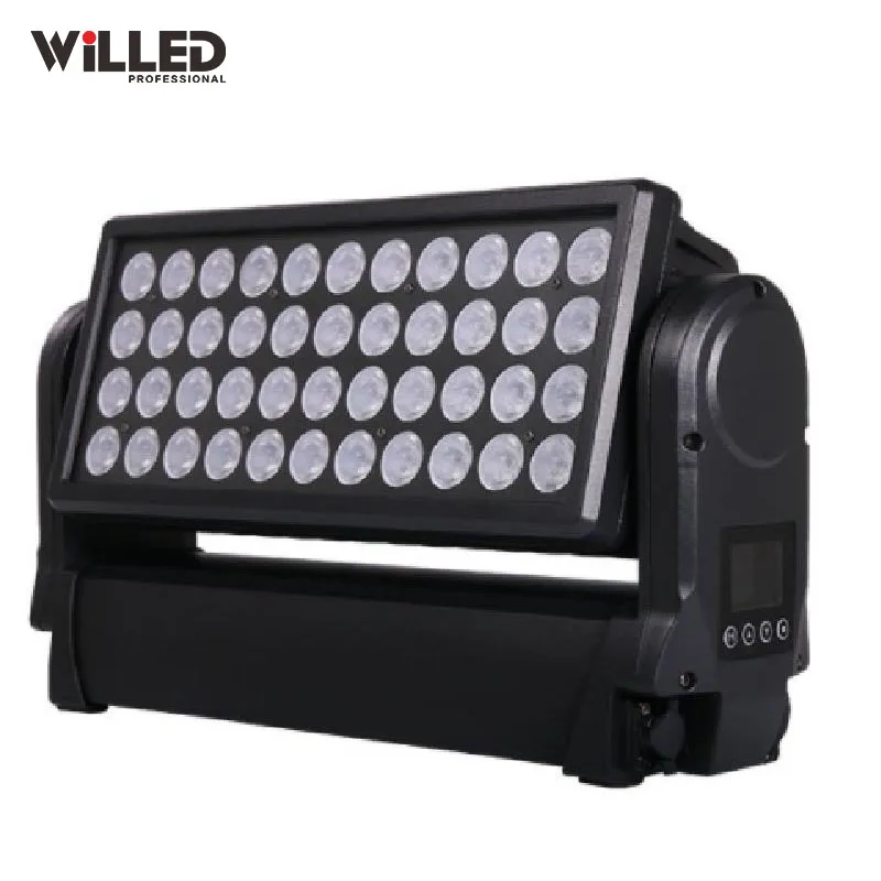 city light IP65 waterproof led wash moving head light 44x10w 4in1 RGBW outdoor led wall washer light