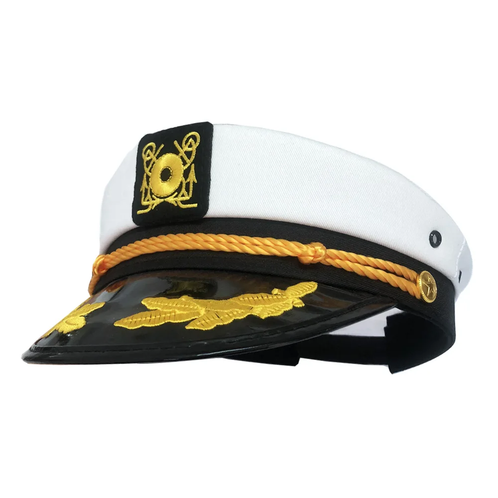 Cosplay Or Party Ship Sailor Costume Cap Boat captain Hat