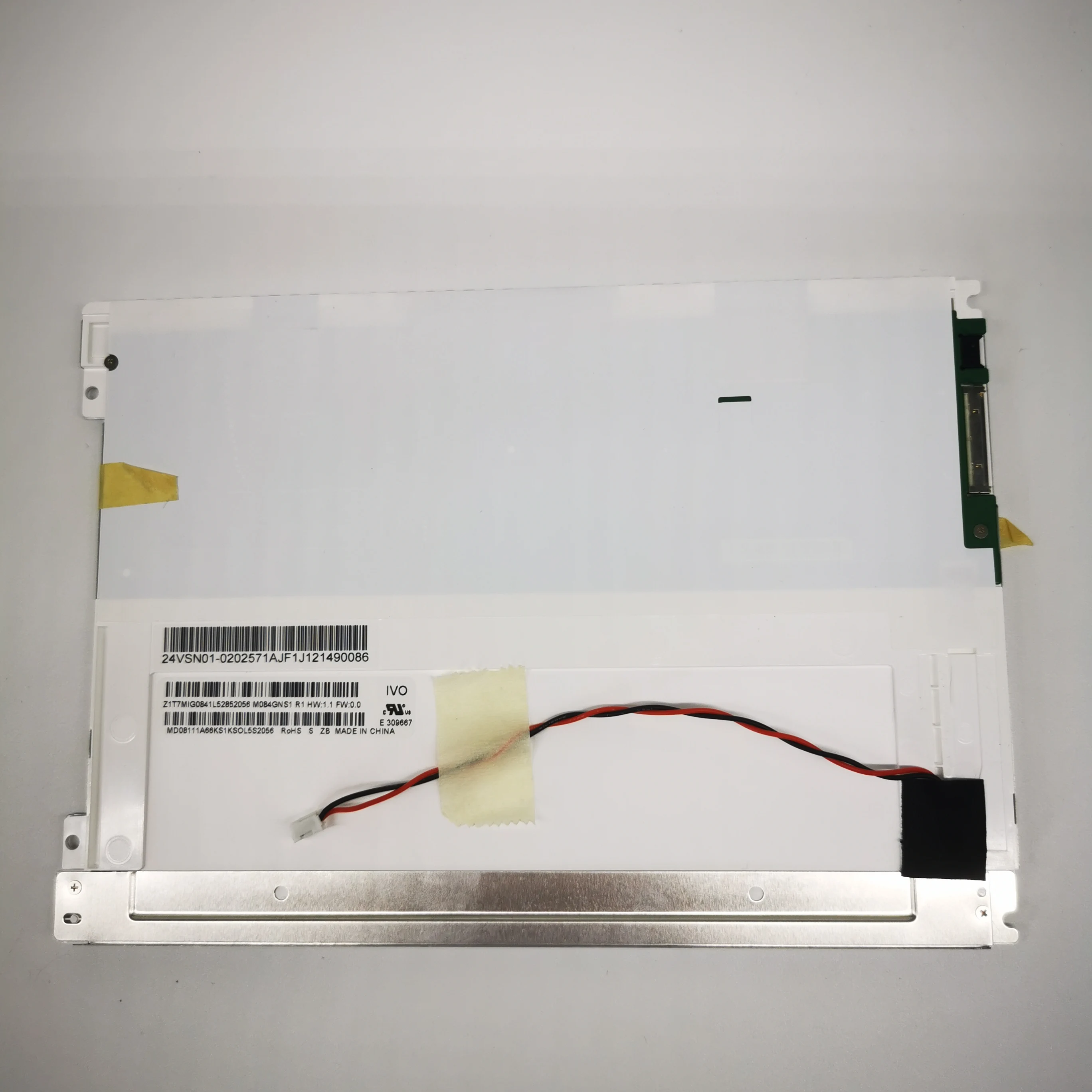 Industrial manufacture 8.4 inch  800x600 20 pin LVDS interface TN view angle  tft lcd display module screen panel