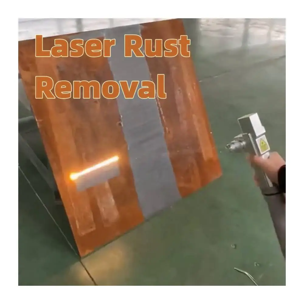 Ручная высокоскоростная машина для лазерной очистки древесины Cnc краска лазер удаления ржавчины с CE ISO