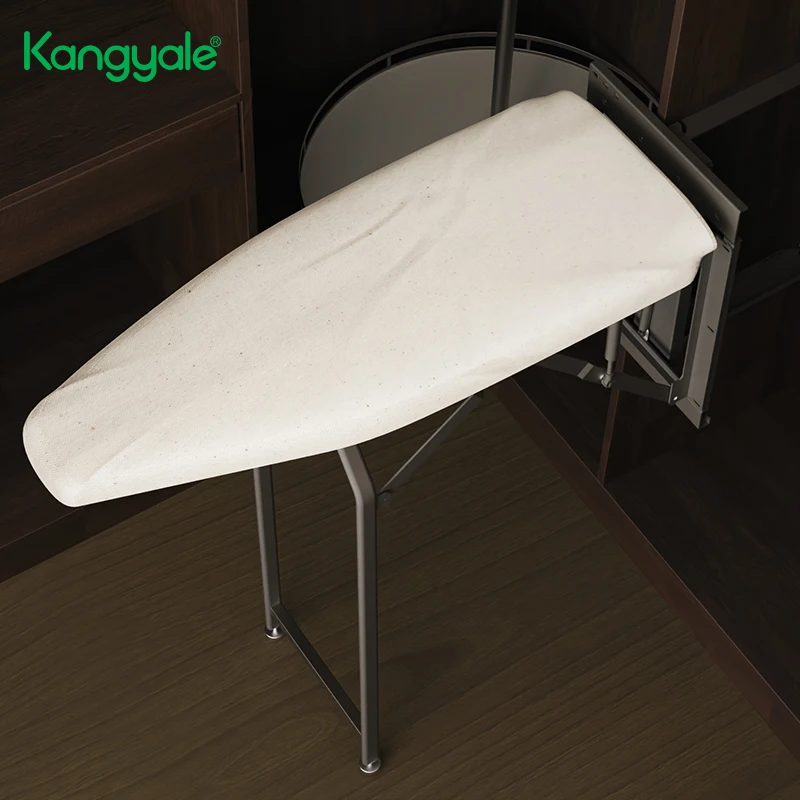 Wardrobe Hardware Folding Ironing Board Metal Sliding Laundry Room Ironing Board Vertical Ironing Board