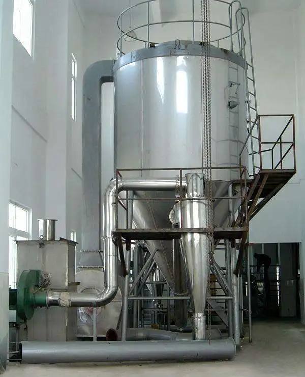 Automatic Vertical Type Industrial Stainless Steel Airflow Spray Drying Machine