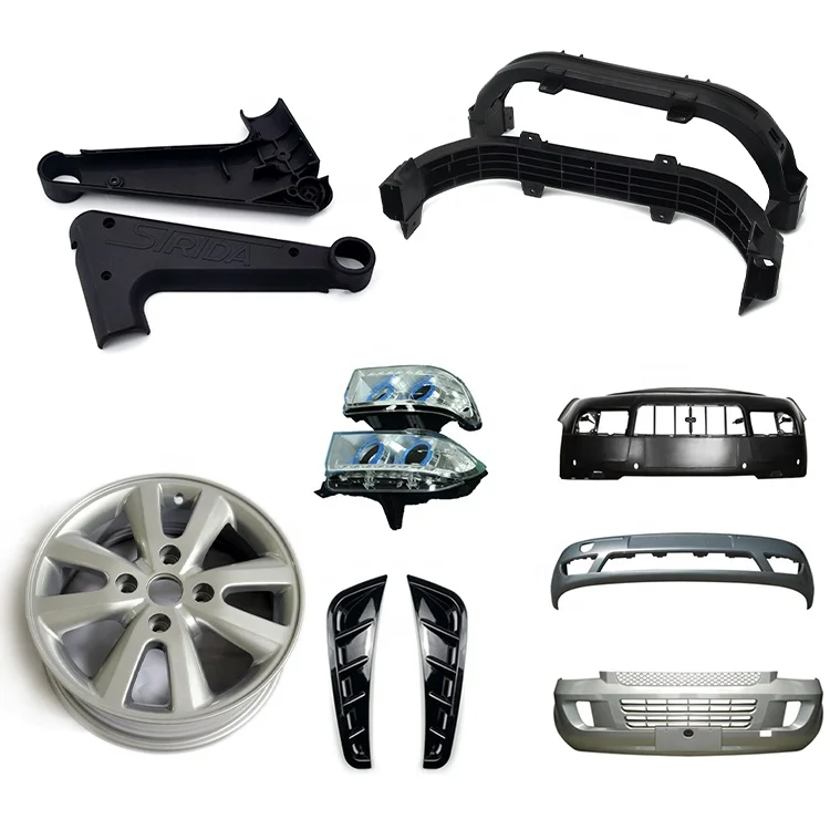 Custom Auto Spare Parts CNC Machining Automotive Components Plastic Rapid Injection Molding FDM SLS SLA 3D Printing Service