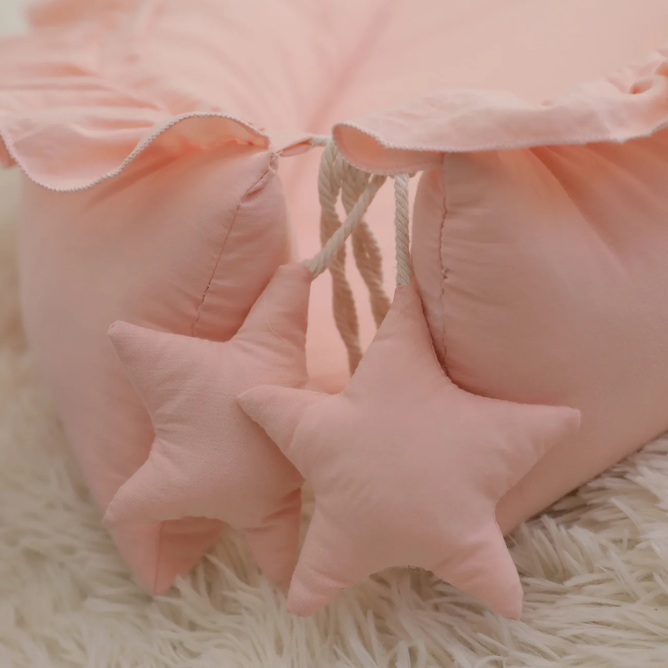 Luxury Newborn Shower Gift Organic Cotton Womb Bionic Mattress Co Sleeping Crib Baby Nest Lounger Nest Bed