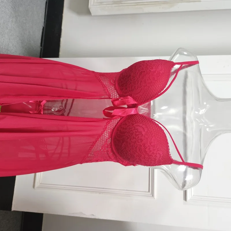 Fashion Summer Lace Hot Night Dress Femme Sexy Lingerie Women