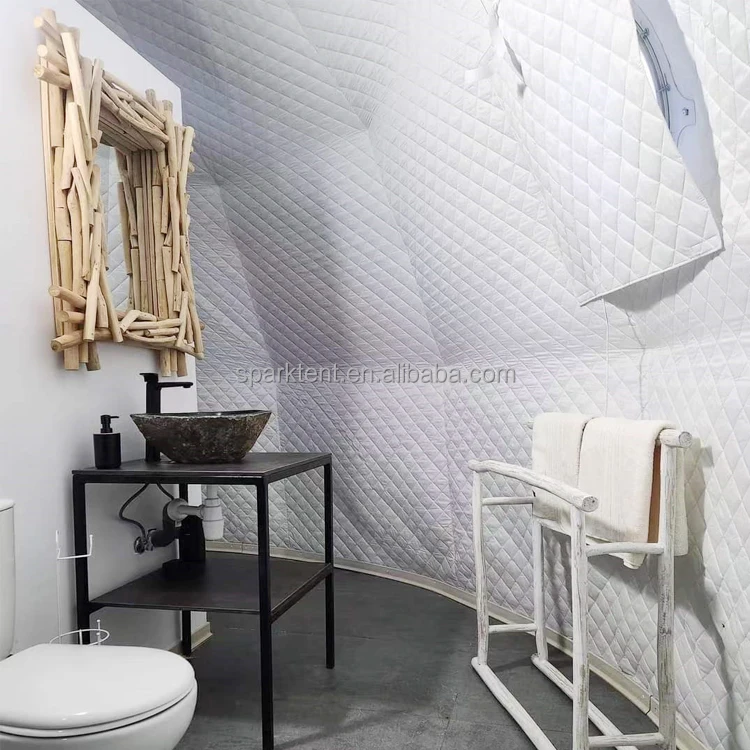 Camping 6m 7m 8m Diameter Dome Tent Lodge Hotel Prefab Houses for Sale