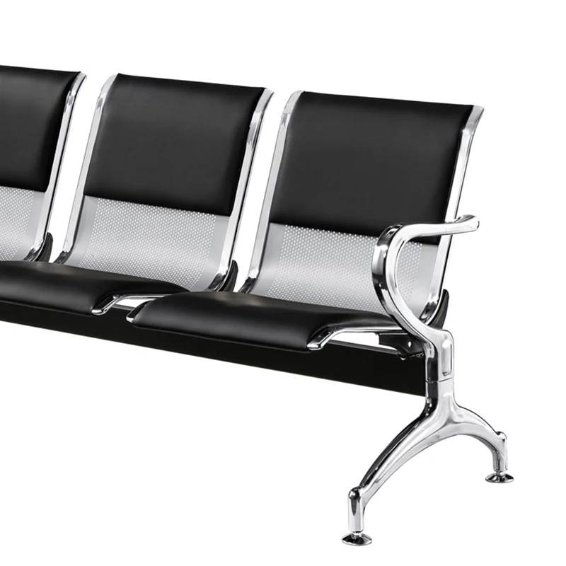 Bus Station Office Waiting Room Stainless Steel Chairs Hospital Waiting Chair