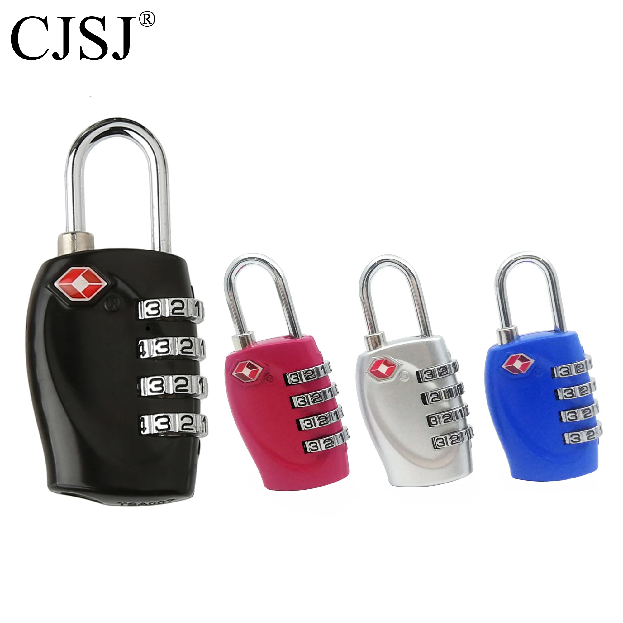 
 TSA-330 TSA accepted high quality zinc alloy 4 digits  tsa combination lock  
