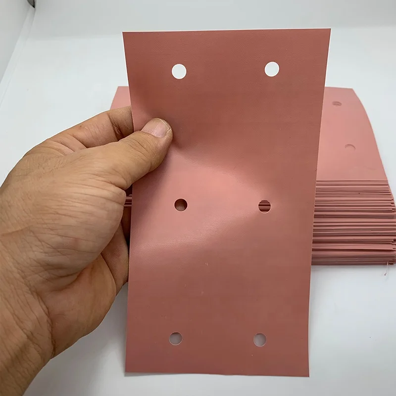 Customized Insulating Silicon Tape Heat Dissipation Glass Fiber Cloth CPU Chip Heat Conduction Silicone Sheet