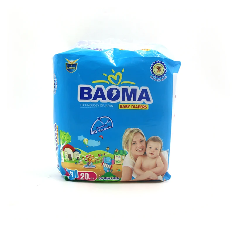 A Grade Disposable  Baby diapers/nappies  Disposable Quanzhou Factory Baby Diaper pakistan