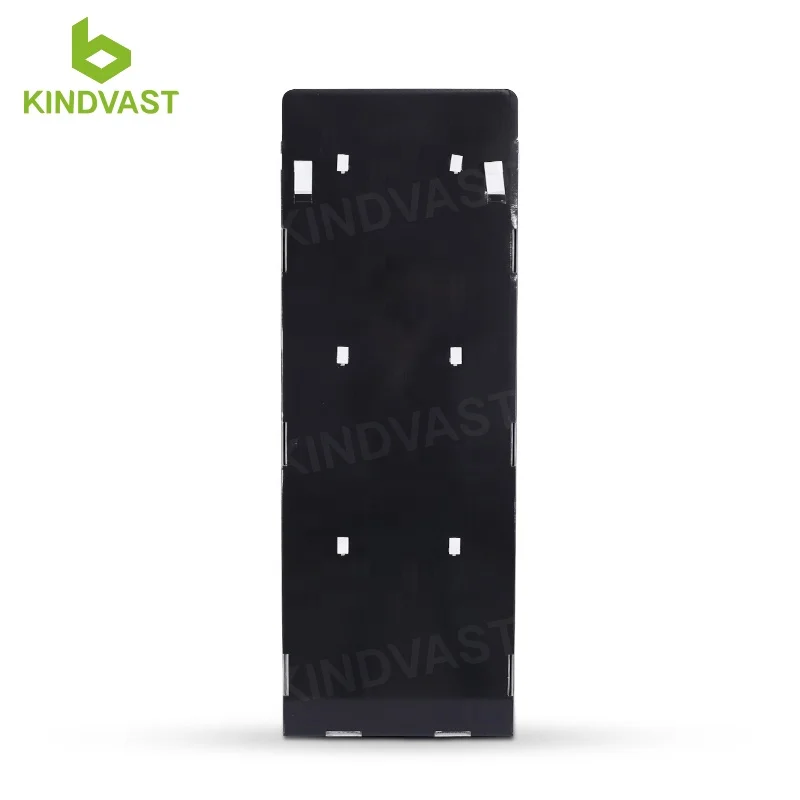 custom retail easy assembly cdu hooks cardboard counter display tool table top display stand