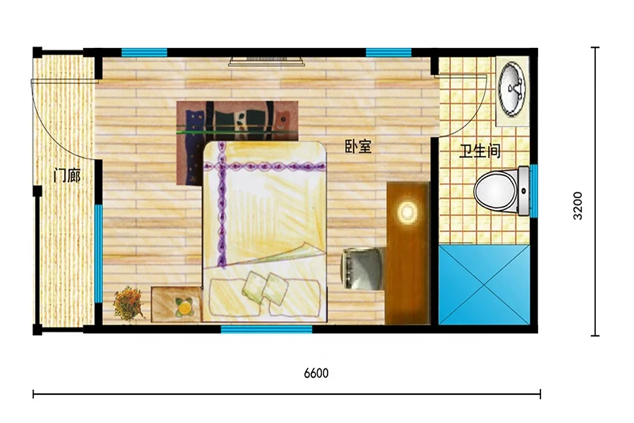 2021 Hot Selling Tiny House Plans Prefab Home Kits Fast Construction Green Building Container House Cheap Home Design for Sale
