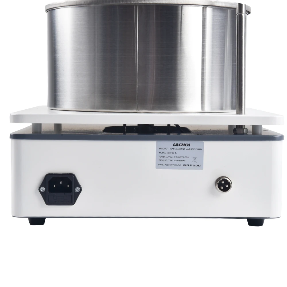 Laboratory Oil Bath with Adjustable Speed 3L 5L Capacity Heat Collecting Magnetic Stirrer for Lab Use