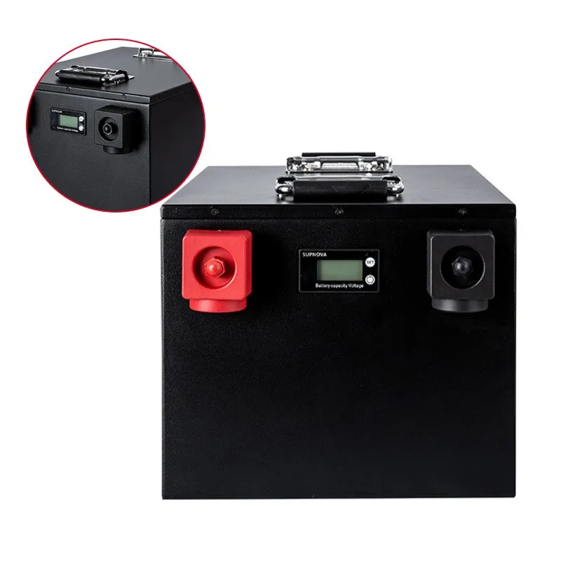 Factory direct sale lifepo4 12v 24v 48v 100ah 200ah 300ah lithium battery for car/agv/boat/solar