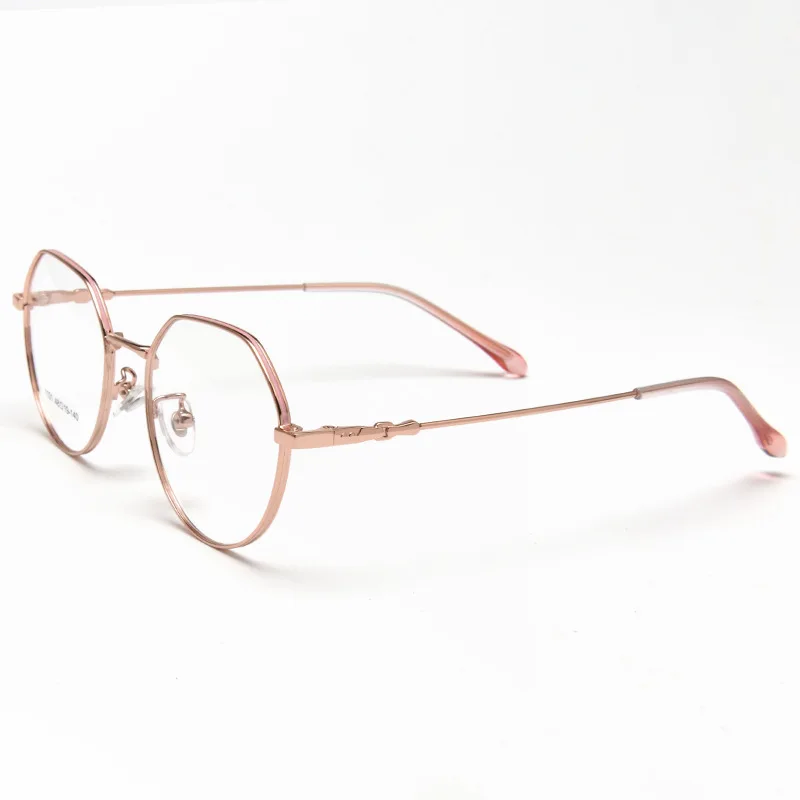 Hot sale classic retro round metal frames glasses optical eyewear
