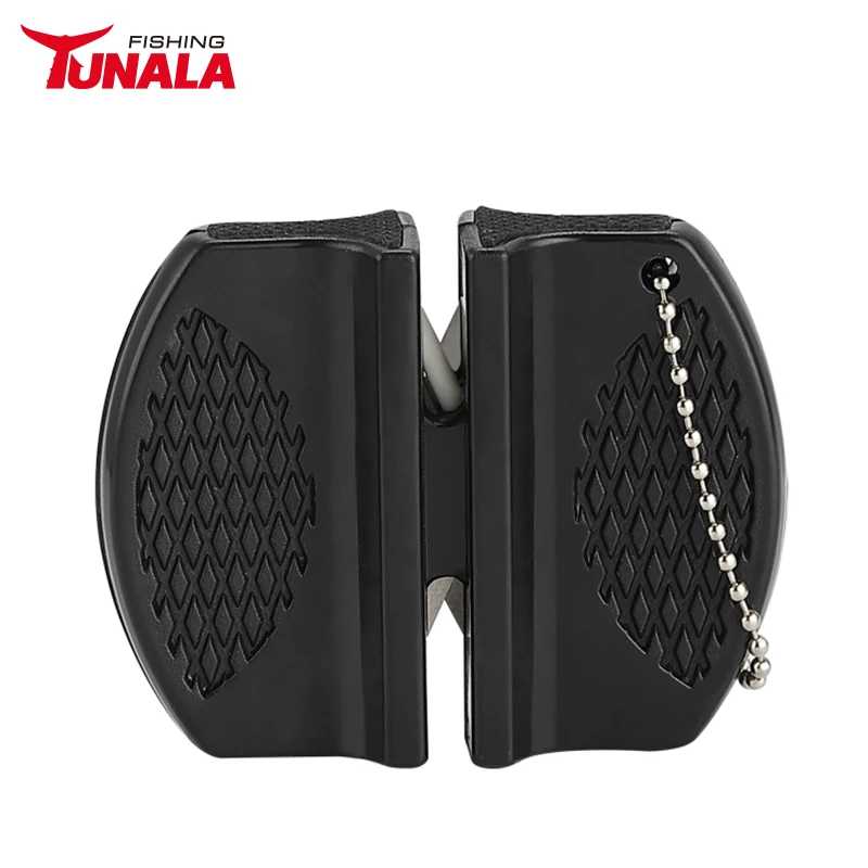 Portable Outdoor Sharpener,Household Kitchen Sharpener,Two-stage Mini Pocket Knife Sharpening Tool