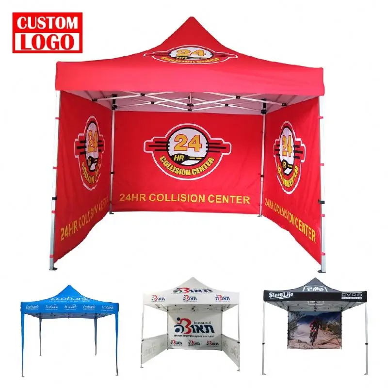 Custom Logo Affordable And Durable Aluminum Alloy Structure Four Leg Tent Windproof Tent For Big Event