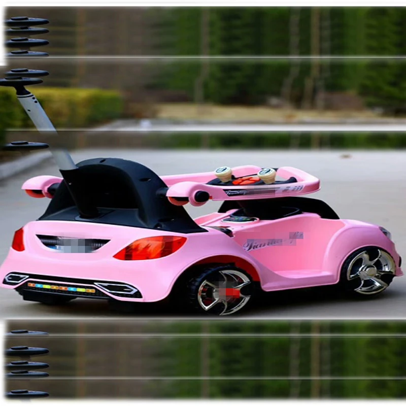 wholesale battery operated children motornike cheap kids electric flash music four big wheel baby Wall-e car