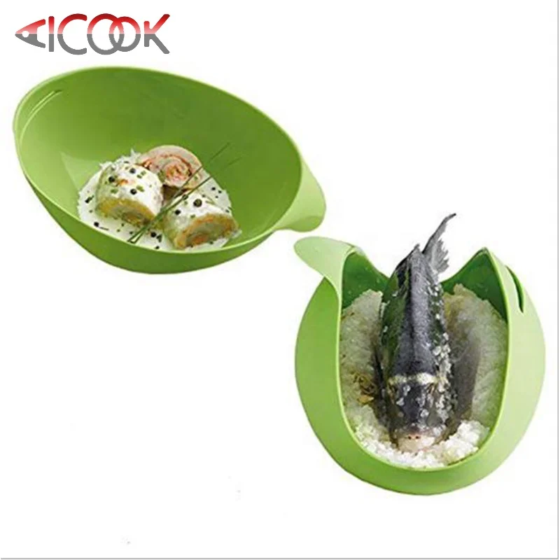 BPA free multifunctional silicone fish steamer