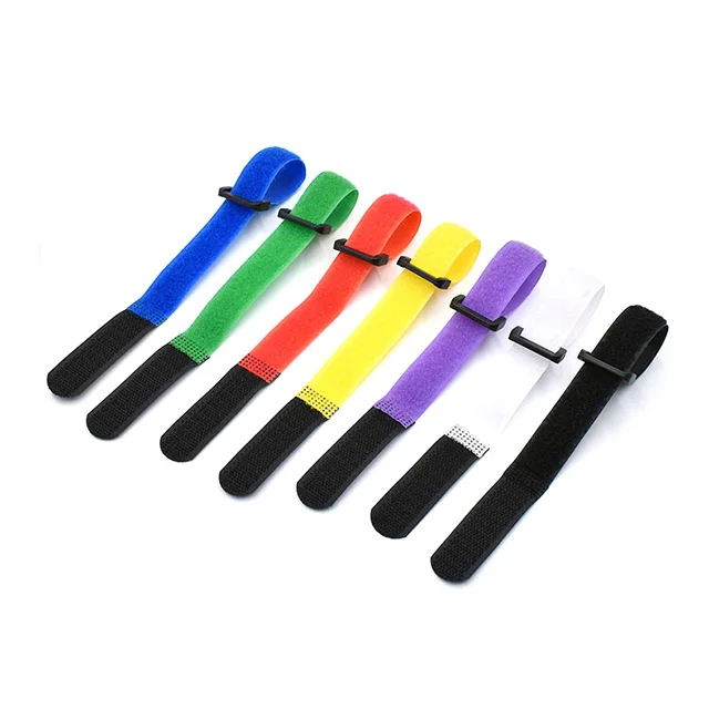 Adjustable And Versatile Nylon Hook And Loop Strap With Buckle