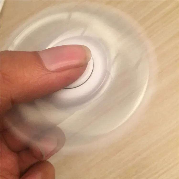 ABS Fidget Spinner EDC Для аутизма ADHD антистресс три-Спиннер высокого качества для взрослых детей забавные игрушки