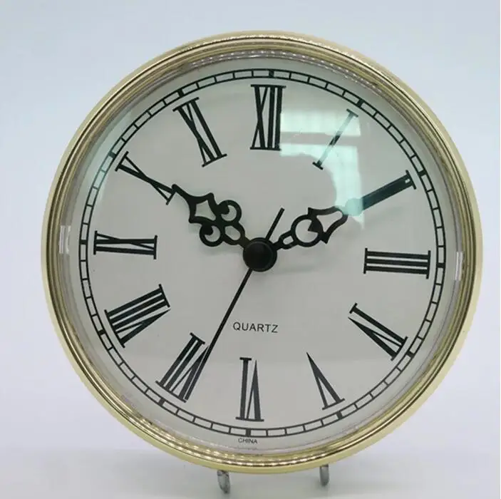 Moon Phase Clock / Lunar Clock / Moon Clock Dia.90mm (3 1/2 inches) with aluminum bezel and acrylic lens Model ASHMNFT-CR