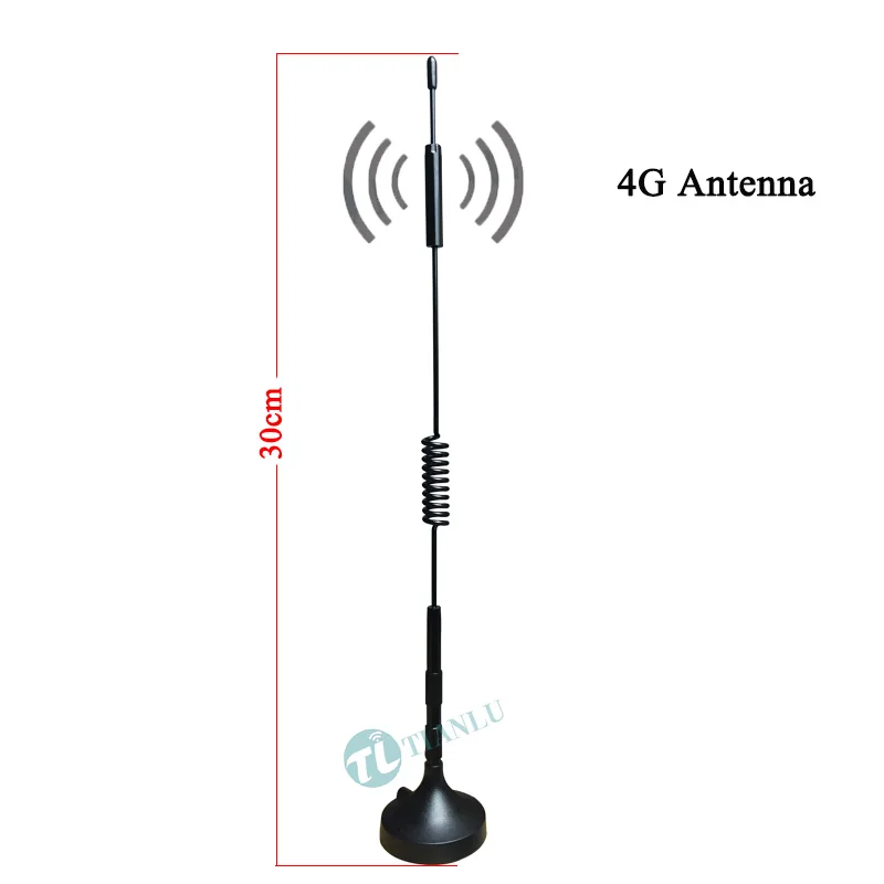 WiFi Dual Band Magnetic Antenna Omnidirectional 2400-2500mhz 7dBi Whip Helix Router WiFi Devices RP SMA Antenna