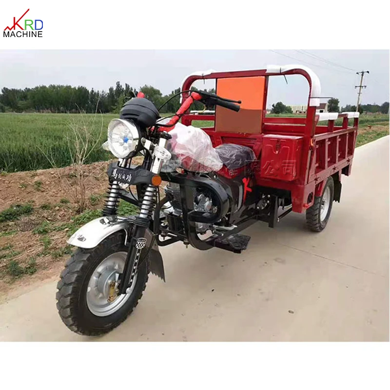 2024 Лидер продаж 200cc топливный трицикл грузовой автоматический бензиновый мотоцикл