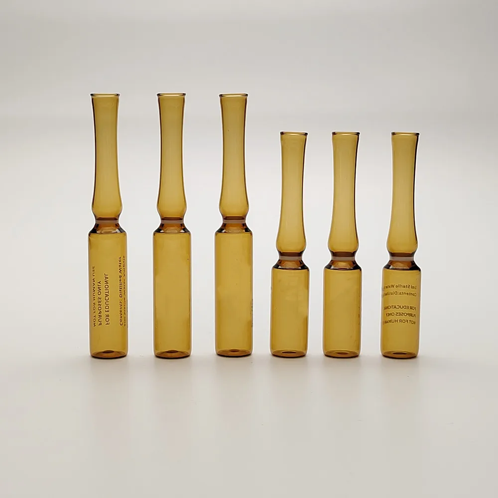 Chenguang  Factory Wholesale 1ml 2ml 3ml 5ml 10ml Medicine Packing Ampoule Glass Ampule