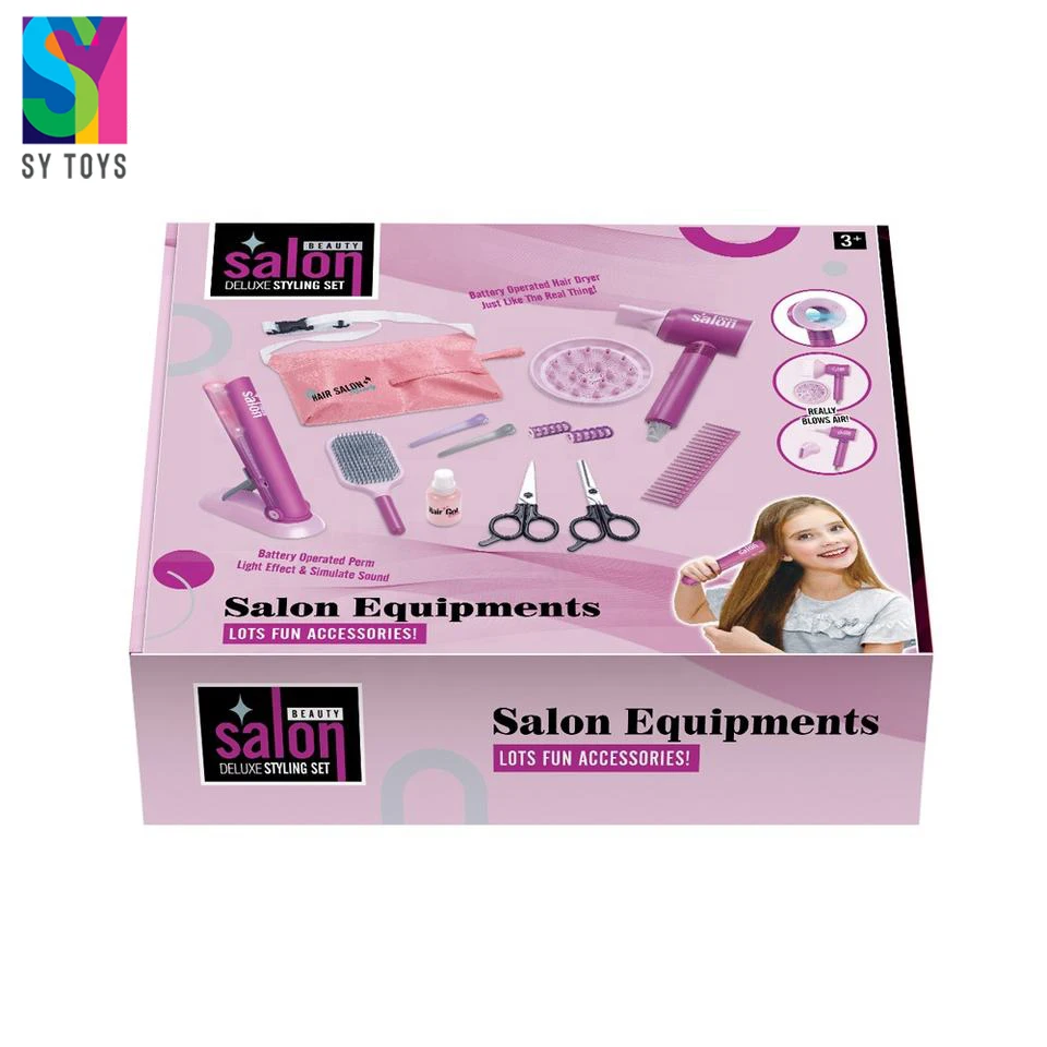 SY Preschoolig Makeup Toys Beauty Game Simulated Equipments Pretend Play Salon Set Toy