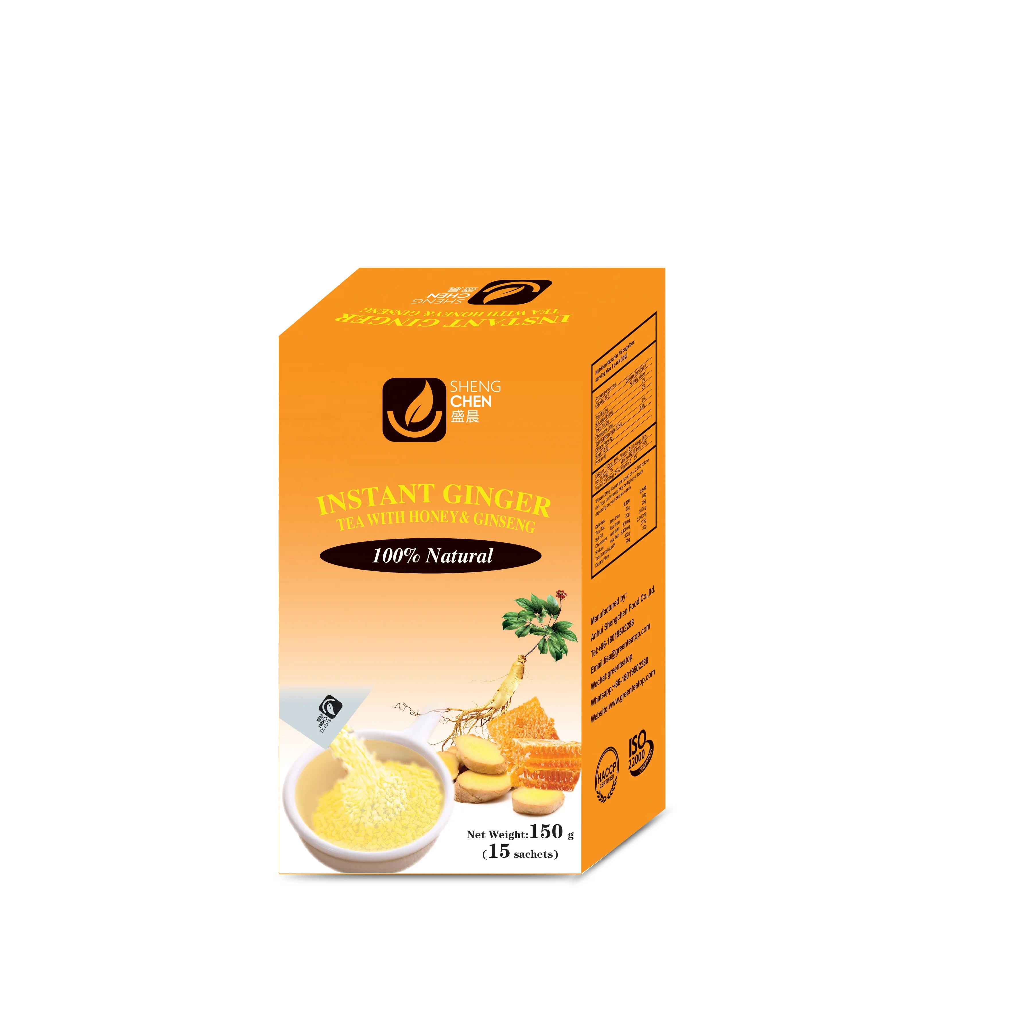 Chinese Pure Instant Ginseng tea in granules in different grams/ Instant Chinese ginseng tea 18g*20 bags