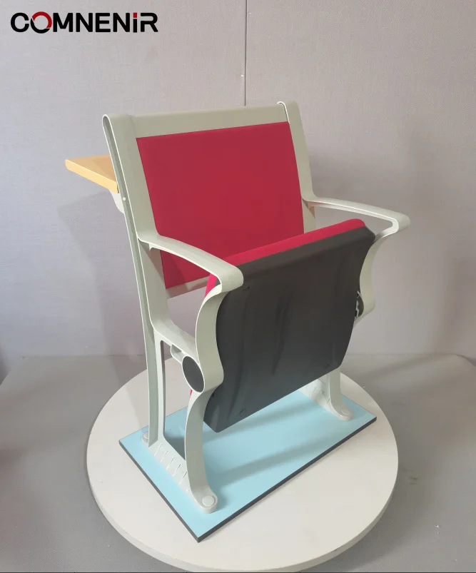 University Comfortable Fixed Seating College Lecture Hall Table and Chair School Chairs