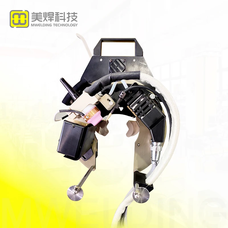 Орбитальная сварочная головка для труб открытого типа с горелкой GTAW для установки нефтегазопровода