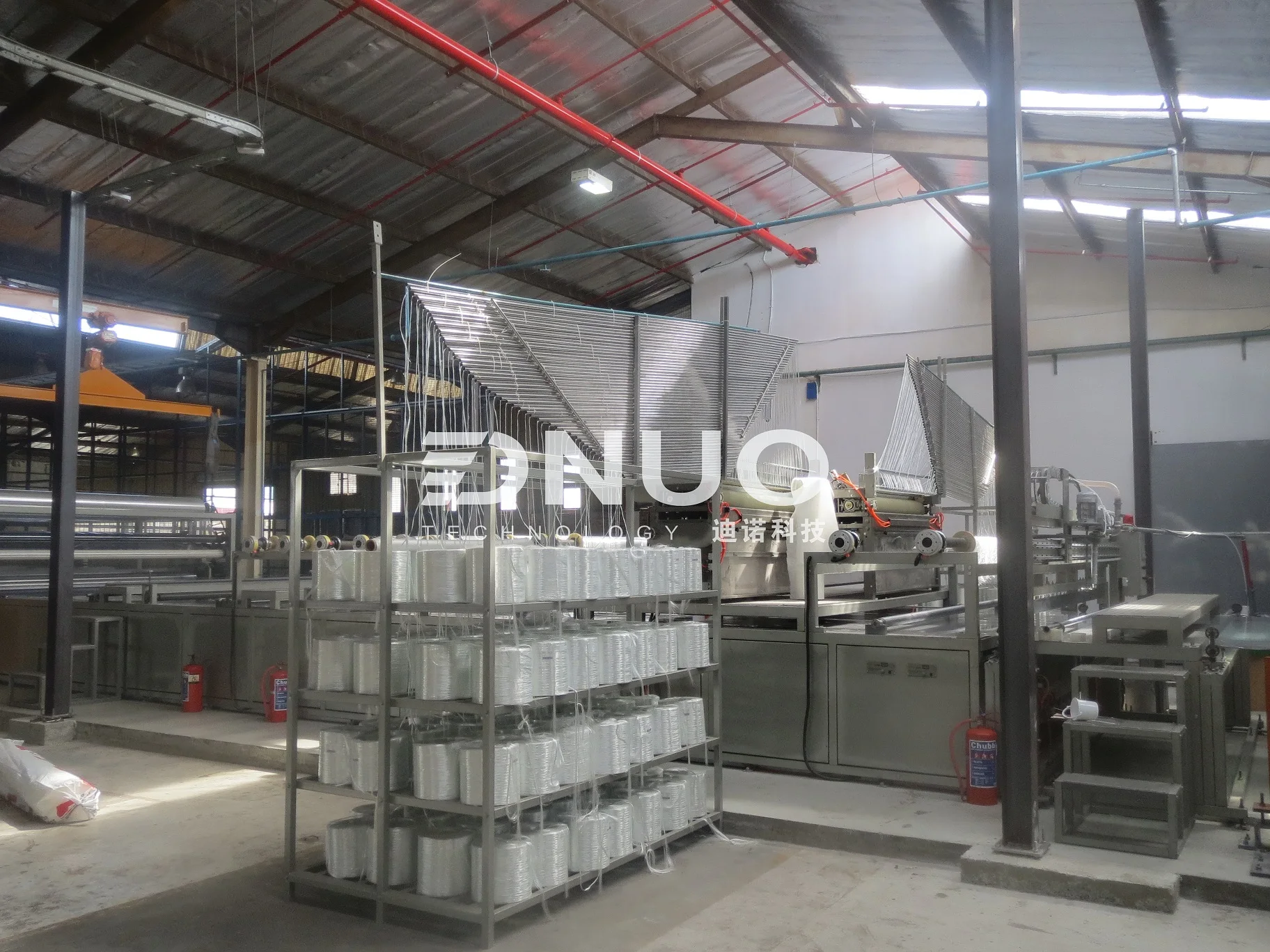 PRFV fibre glass Corrugated transparent skylight roofing sheets board making machinery