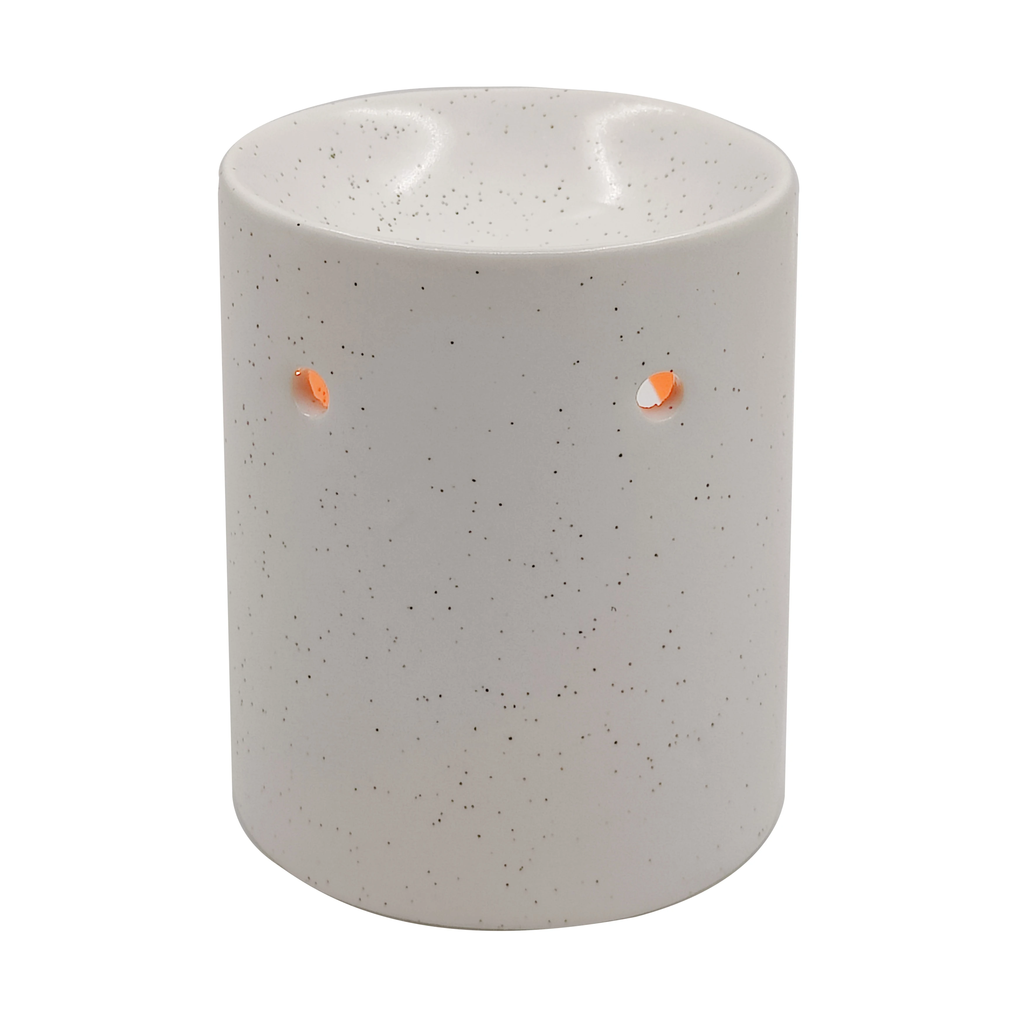High Quality Custom White Aroma Candle Essential Oil Warmer Ceramic Oil Wax Burner Wax Melt Warmer