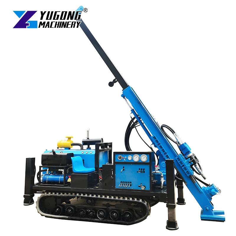 High Quality High Strength Hydraulic Hard Rock Drilling Rig Hydraulic Crawler Core Drilling Rig