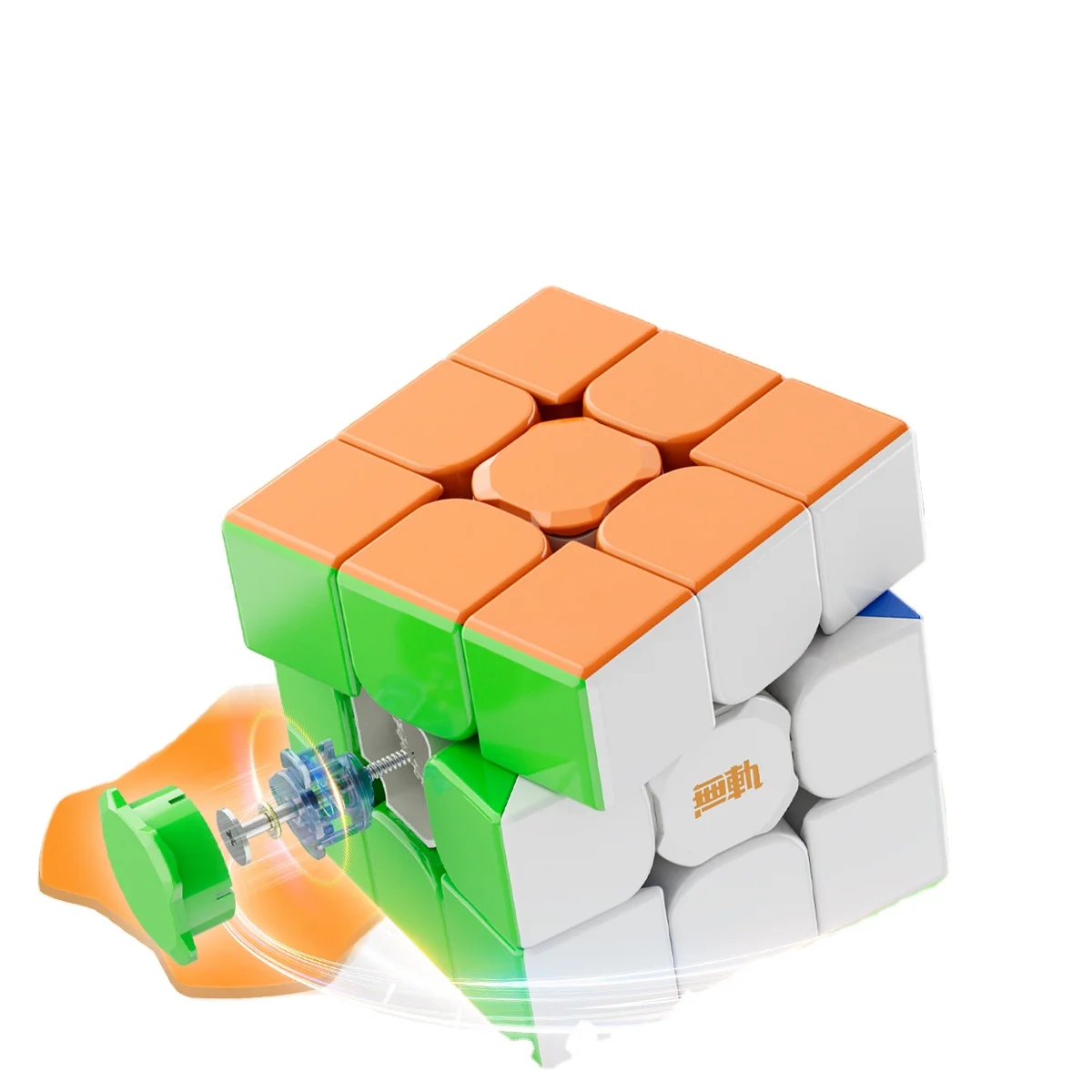 YJ Flagship Maglev 3X3X3 Magnetic Speed Cube Micro Actuator Stickerless Magic Cube Educational Toys